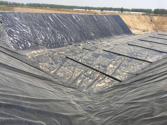 沼气池氧化塘防渗工程